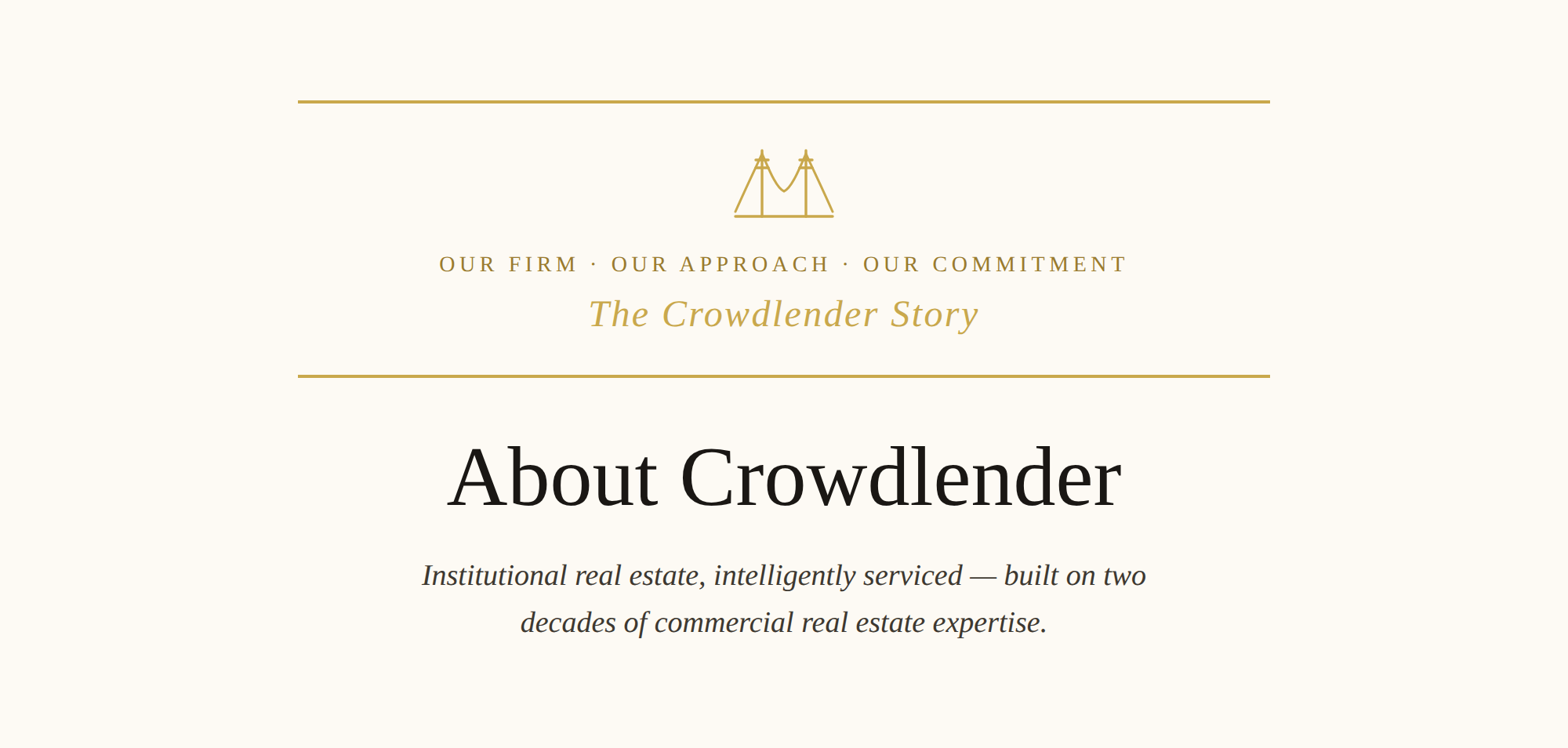 The conviction behind Crowdlender